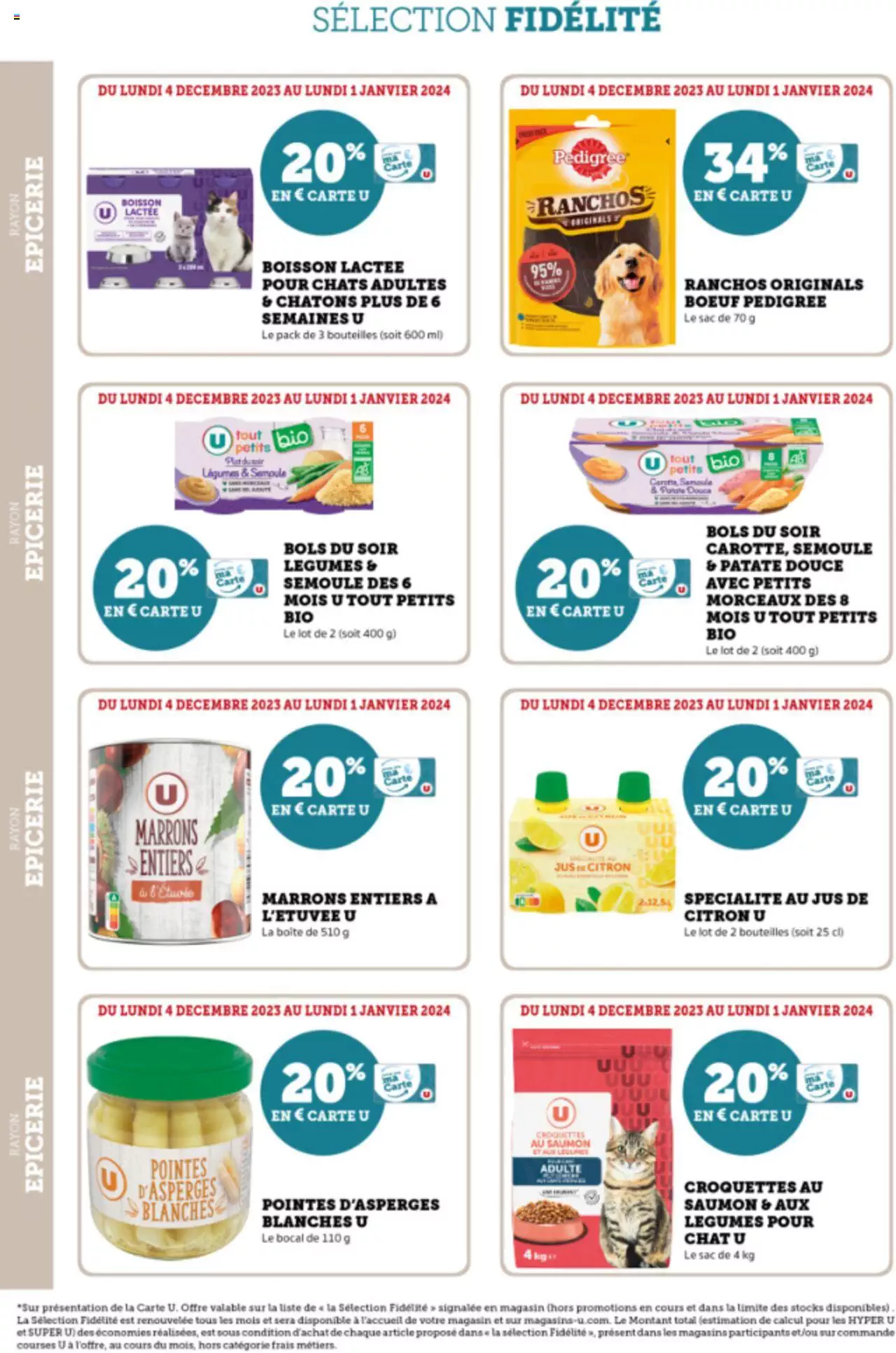 Catalogue Super U 4 Dec – 1 Jan 2024 Page 22