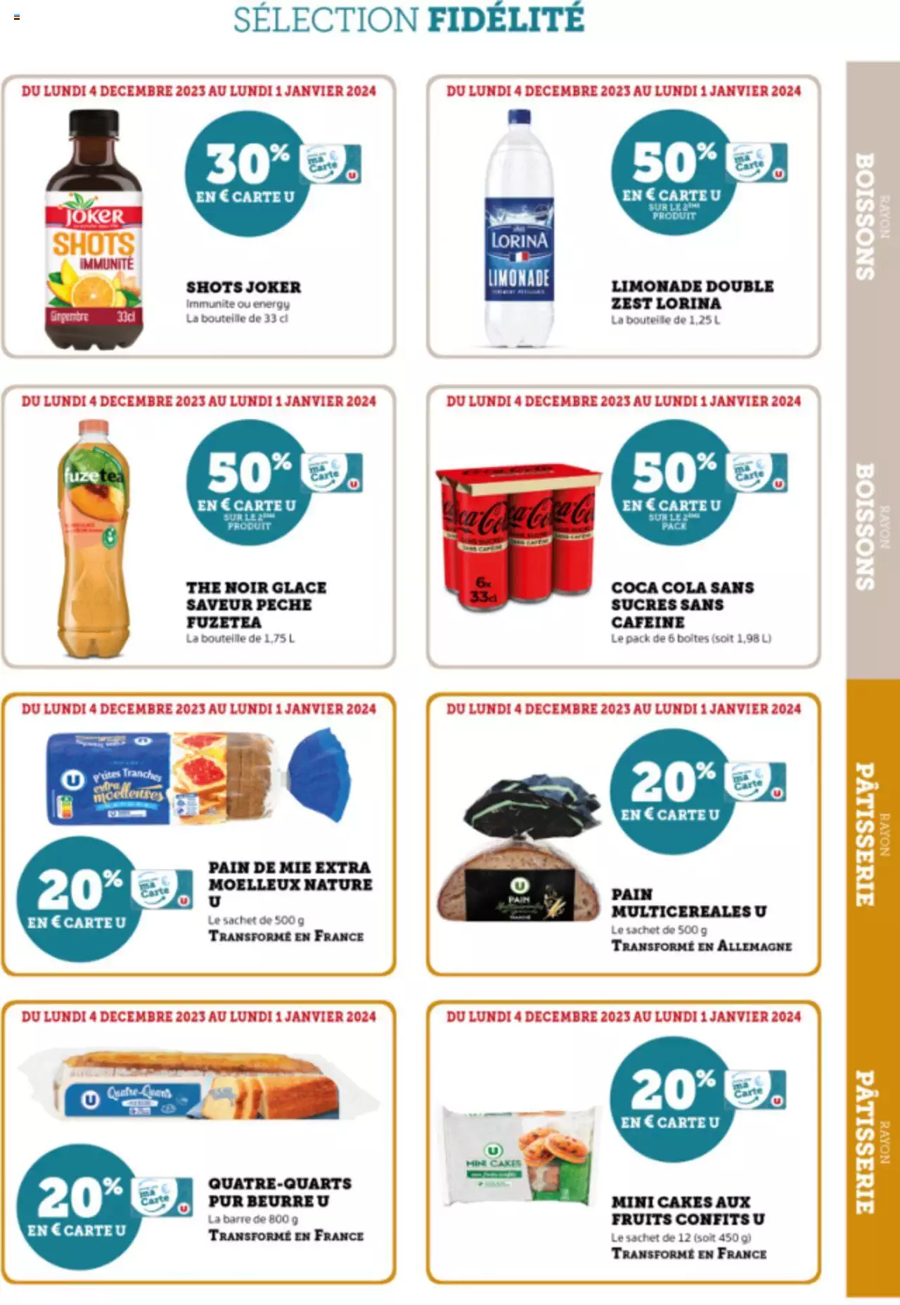 Catalogue Super U 4 Dec – 1 Jan 2024 Page 29