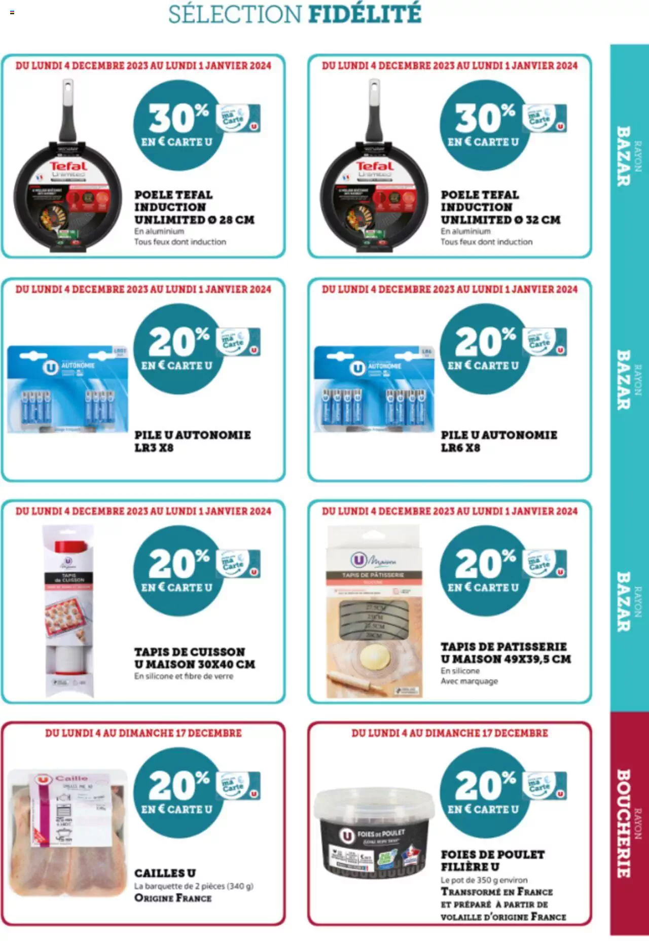Catalogue Super U 4 Dec – 1 Jan 2024 Page 33