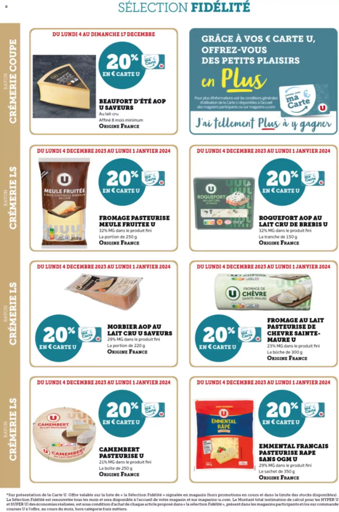Catalogue Super U 4 Dec – 1 Jan 2024 Page 6