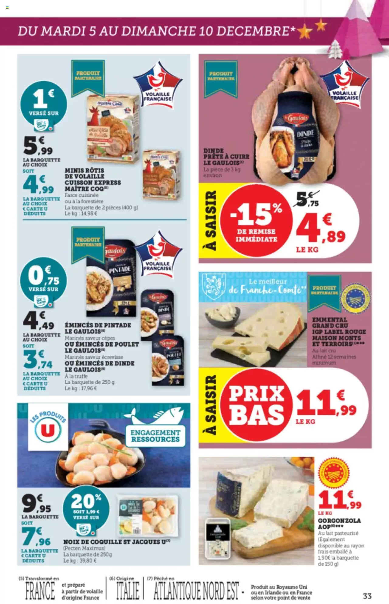 Catalogue Super U 5 – 17 Décembre 2023 Page 33