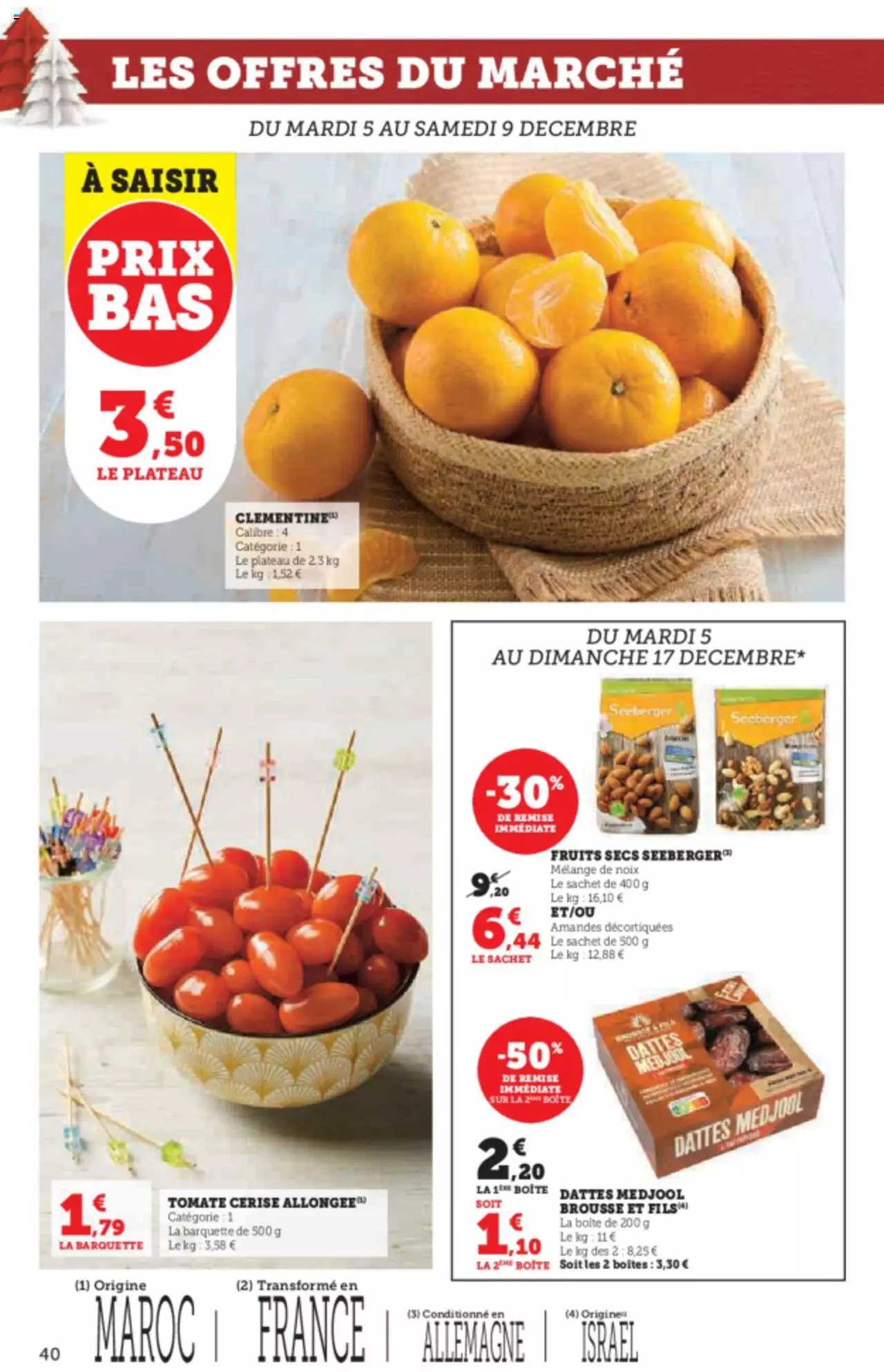 Catalogue Super U 5 – 17 Décembre 2023 Page 40