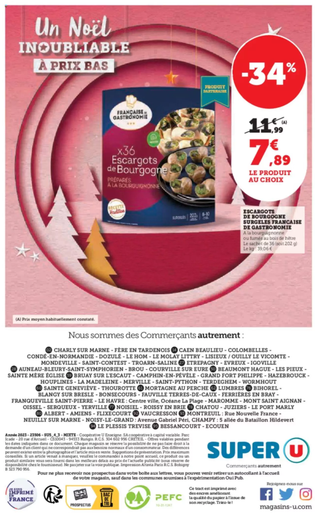 Catalogue Super U 5 – 17 Décembre 2023 Page 44