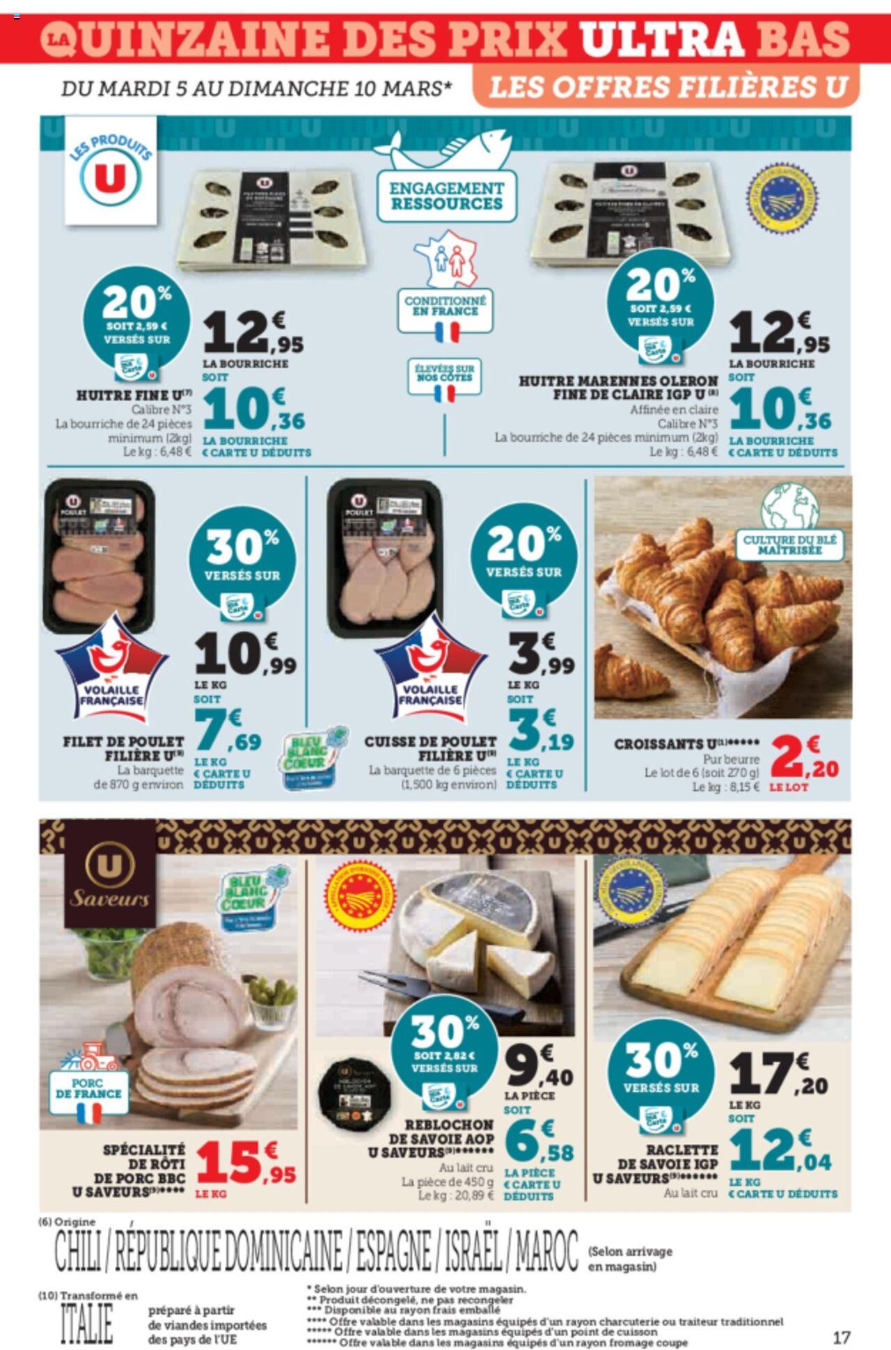 Catalogue Super U 5 – 17 Mars 2024 Page 17