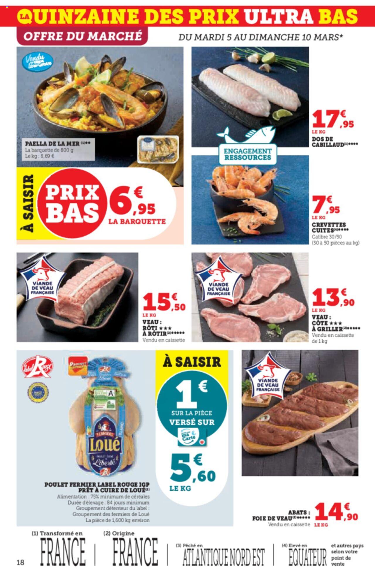 Catalogue Super U 5 – 17 Mars 2024 Page 18