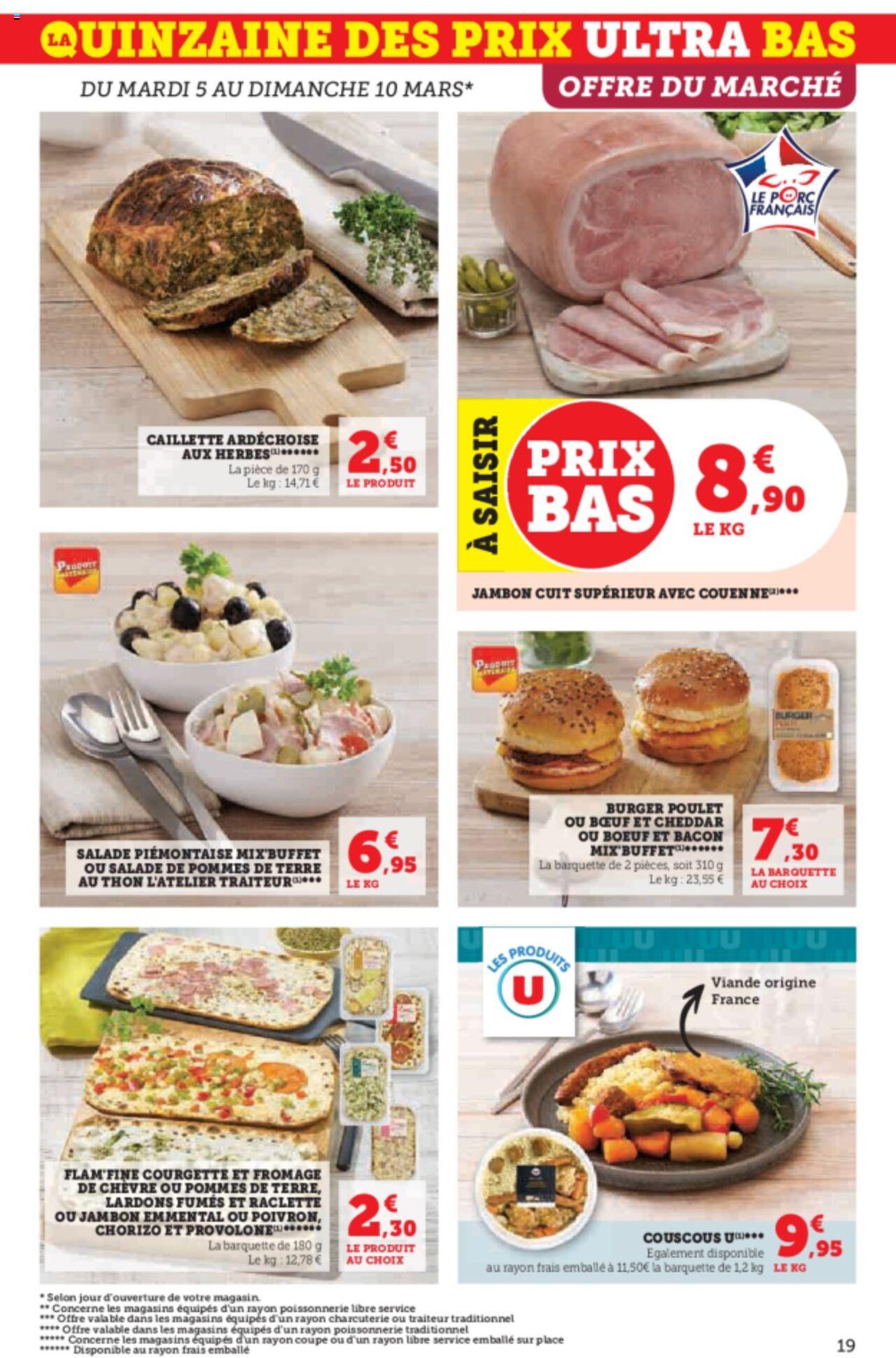 Catalogue Super U 5 – 17 Mars 2024 Page 19