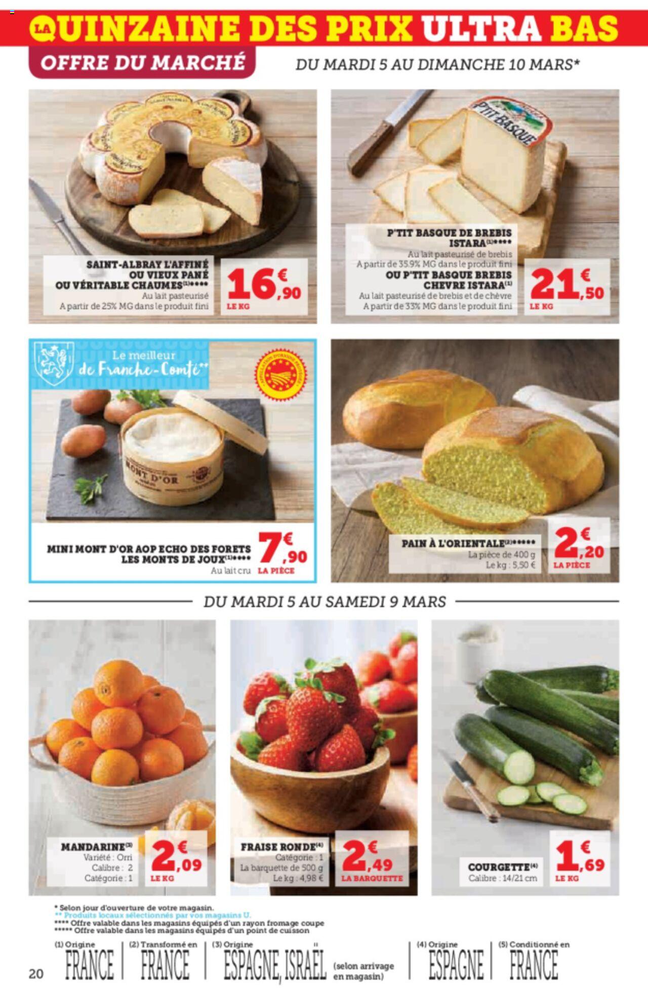 Catalogue Super U 5 – 17 Mars 2024 Page 20