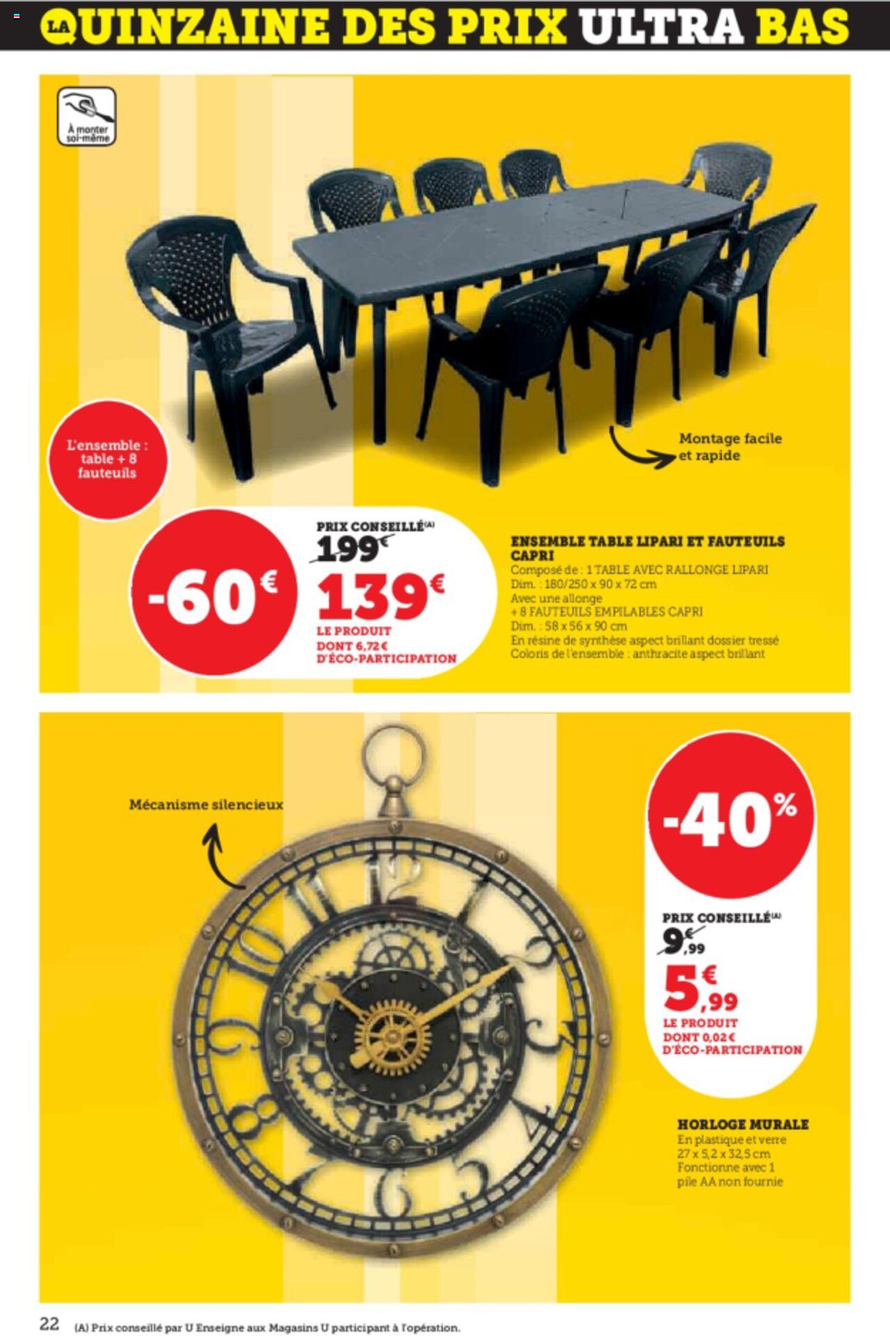 Catalogue Super U 5 – 17 Mars 2024 Page 22