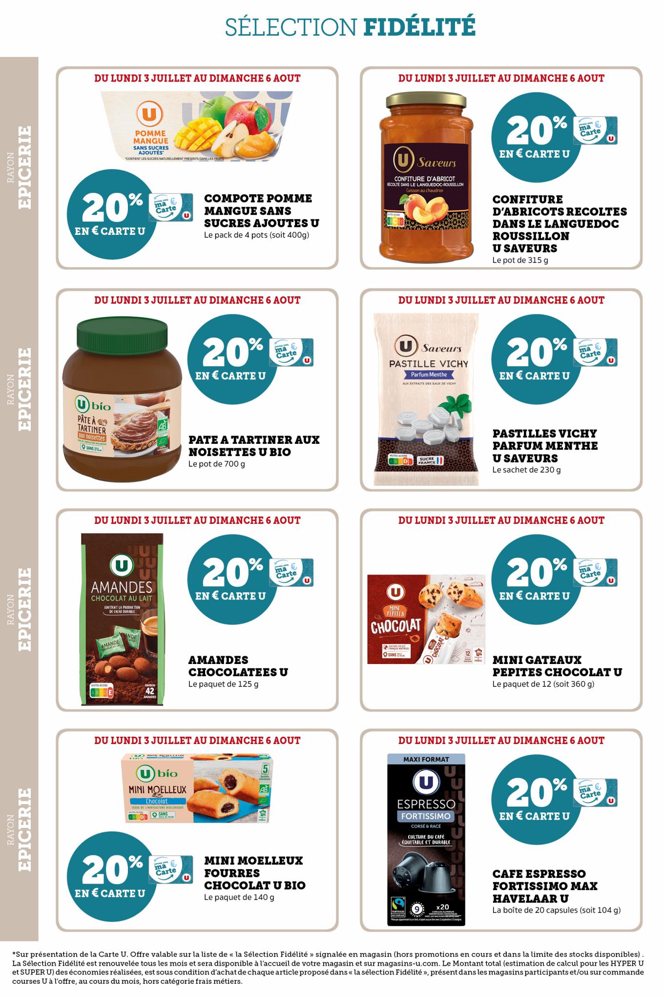 Catalogue Super U 6 Juillet – 6 Août 2023 Page 10