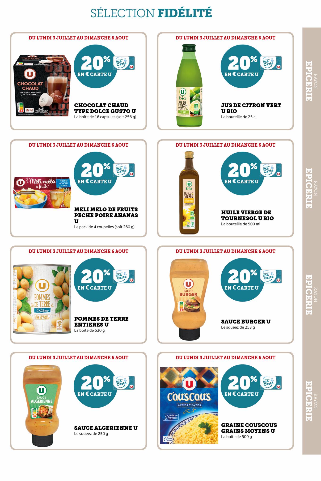 Catalogue Super U 6 Juillet – 6 Août 2023 Page 11