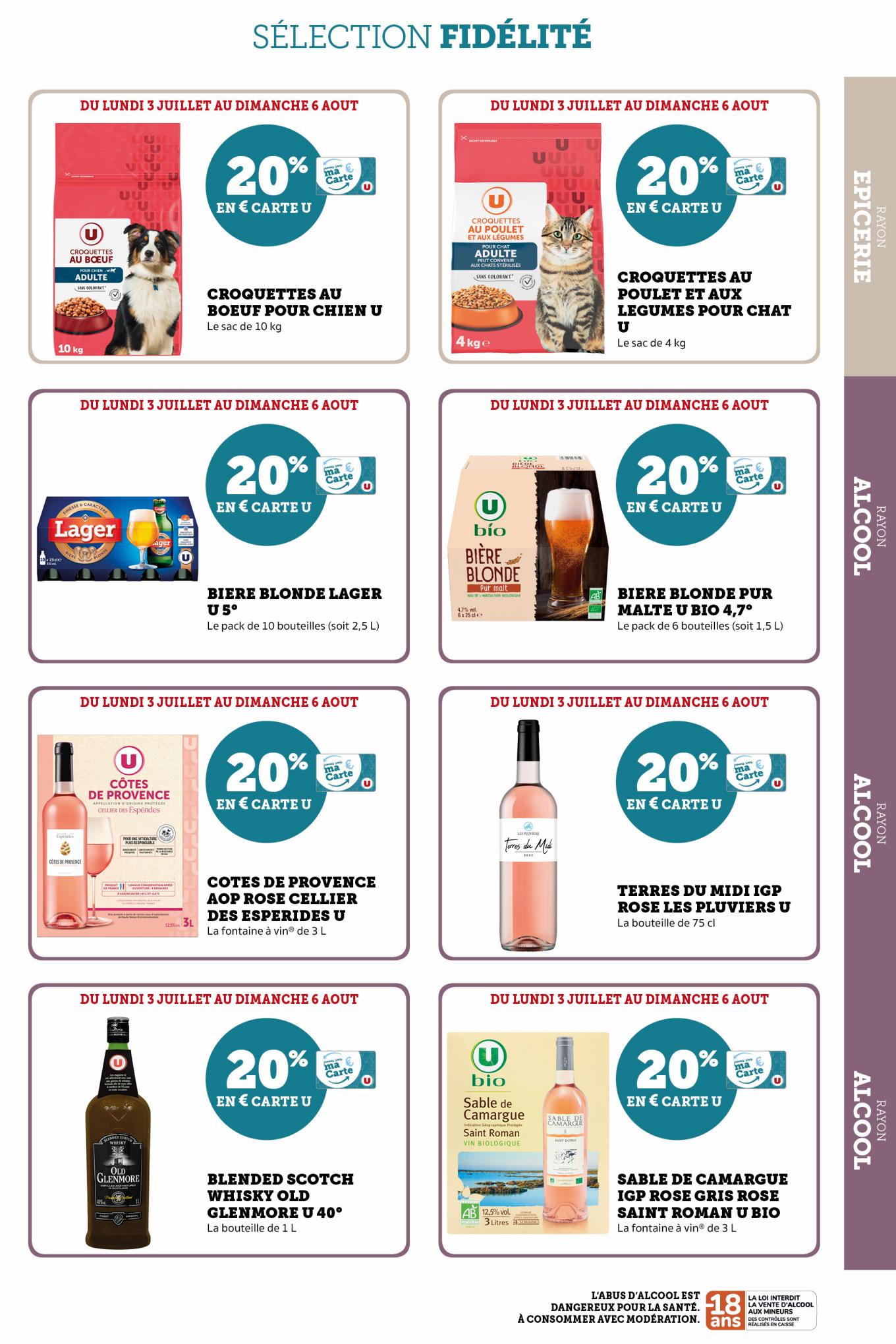 Catalogue Super U 6 Juillet – 6 Août 2023 Page 13