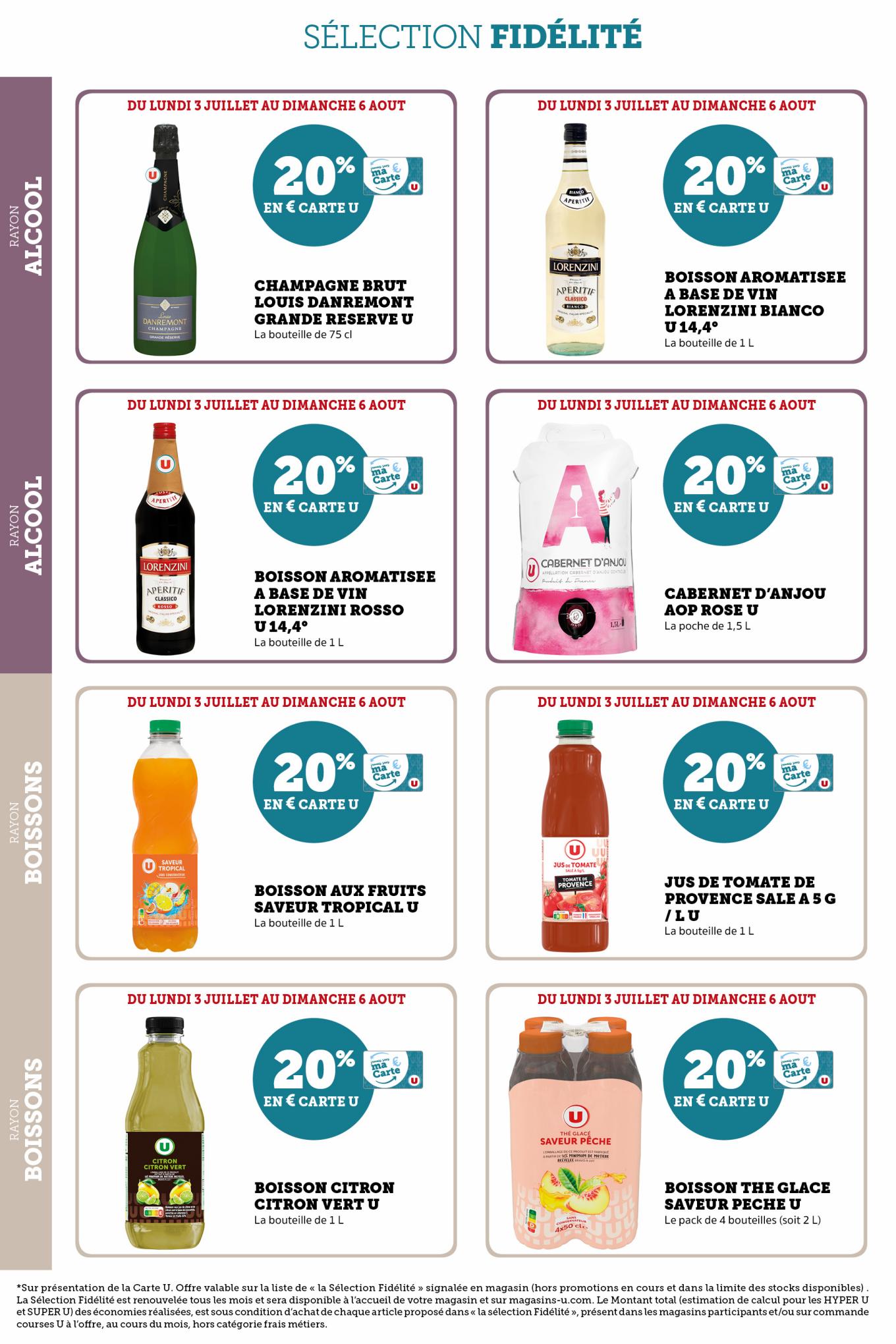 Catalogue Super U 6 Juillet – 6 Août 2023 Page 14