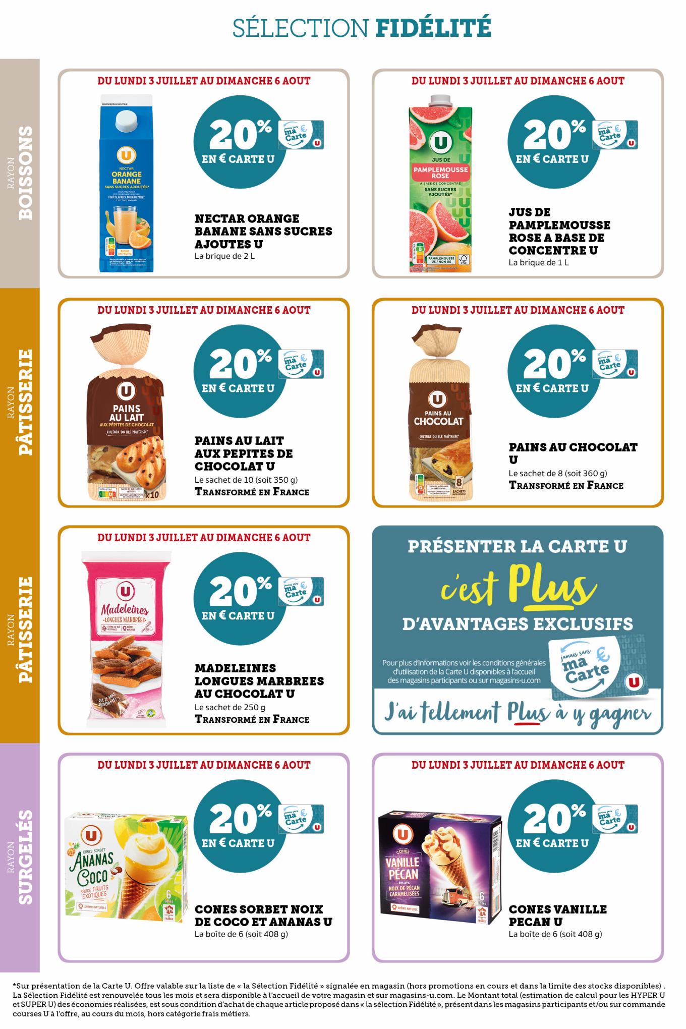Catalogue Super U 6 Juillet – 6 Août 2023 Page 16