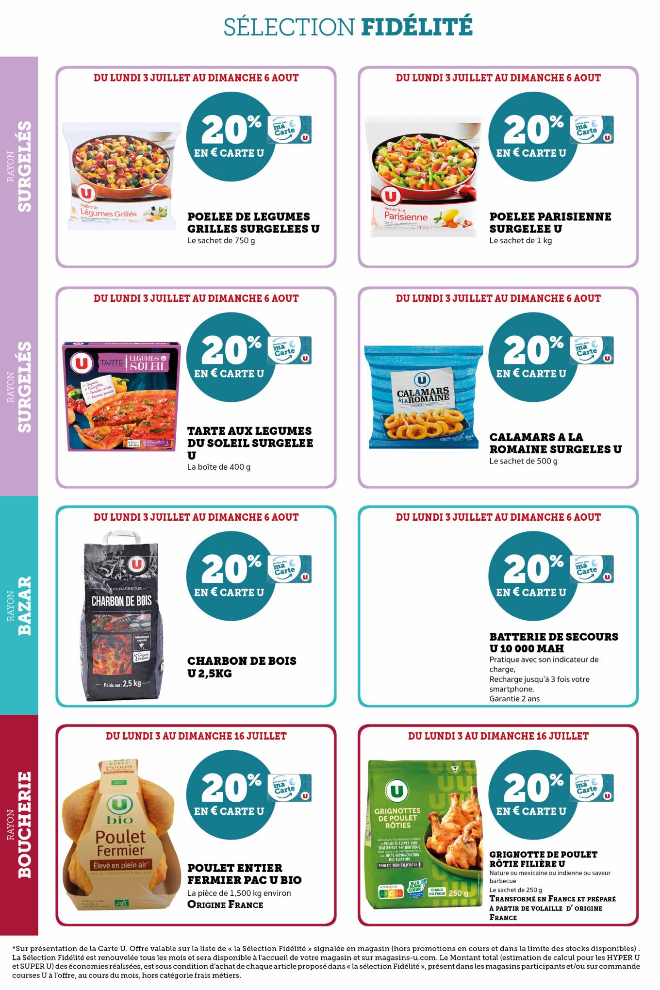 Catalogue Super U 6 Juillet – 6 Août 2023 Page 18