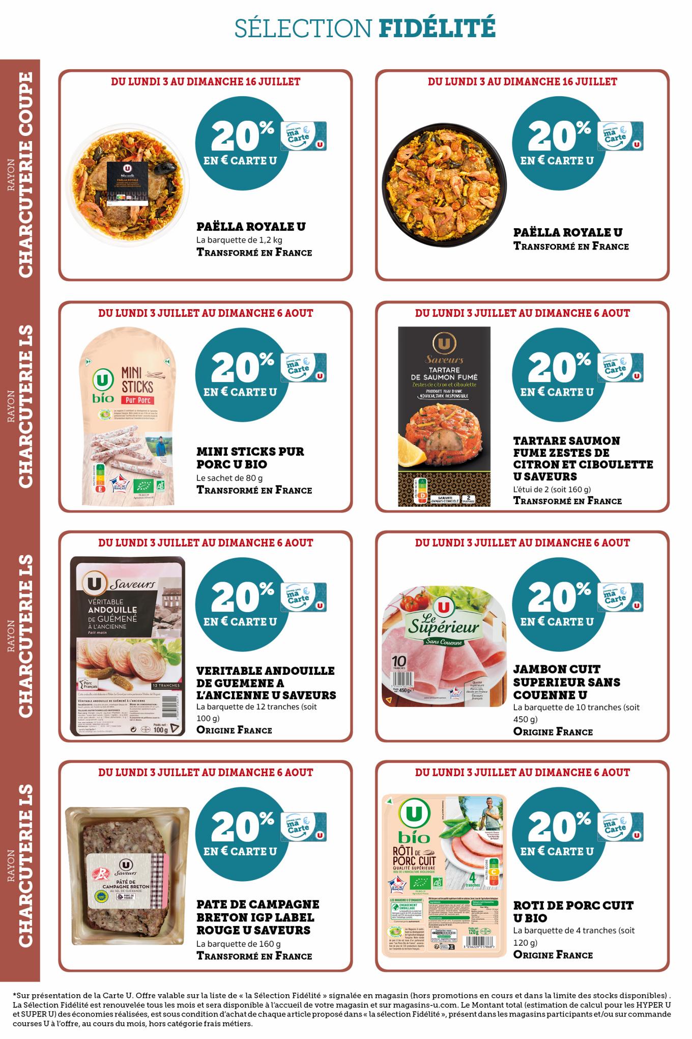 Catalogue Super U 6 Juillet – 6 Août 2023 Page 2