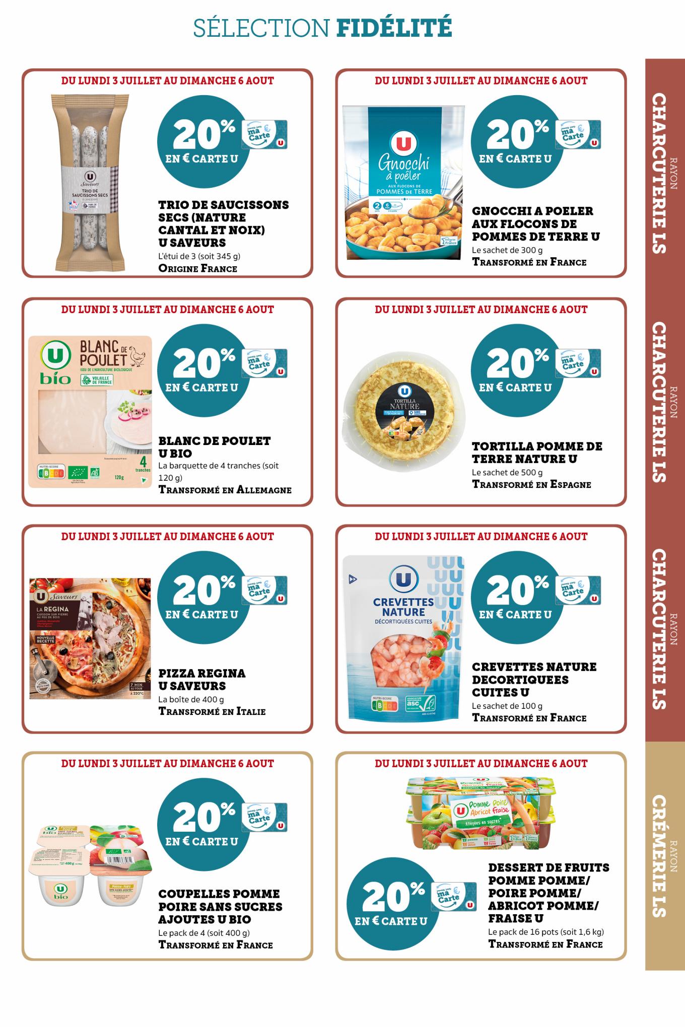 Catalogue Super U 6 Juillet – 6 Août 2023 Page 3