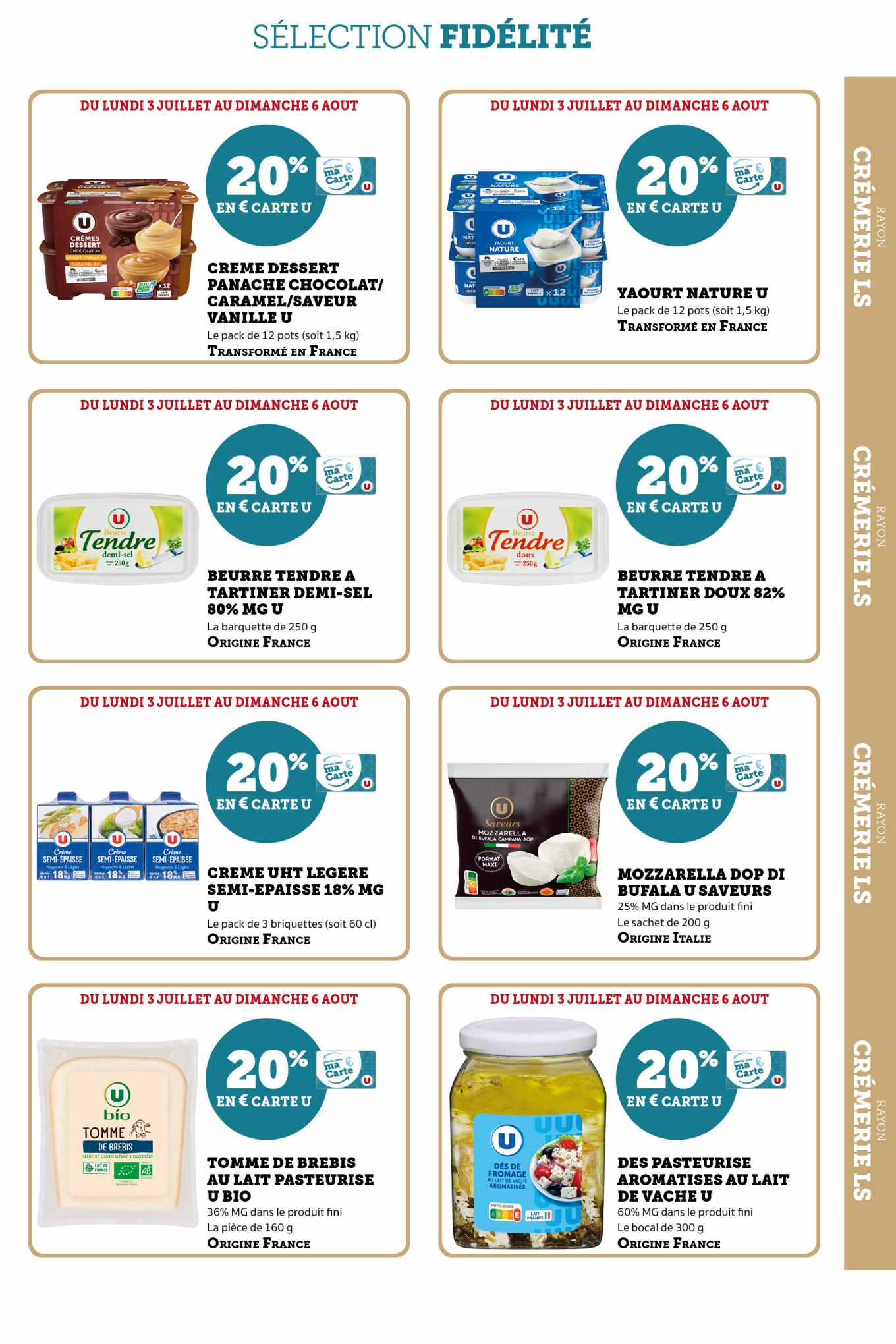 Catalogue Super U 6 Juillet – 6 Août 2023 Page 5