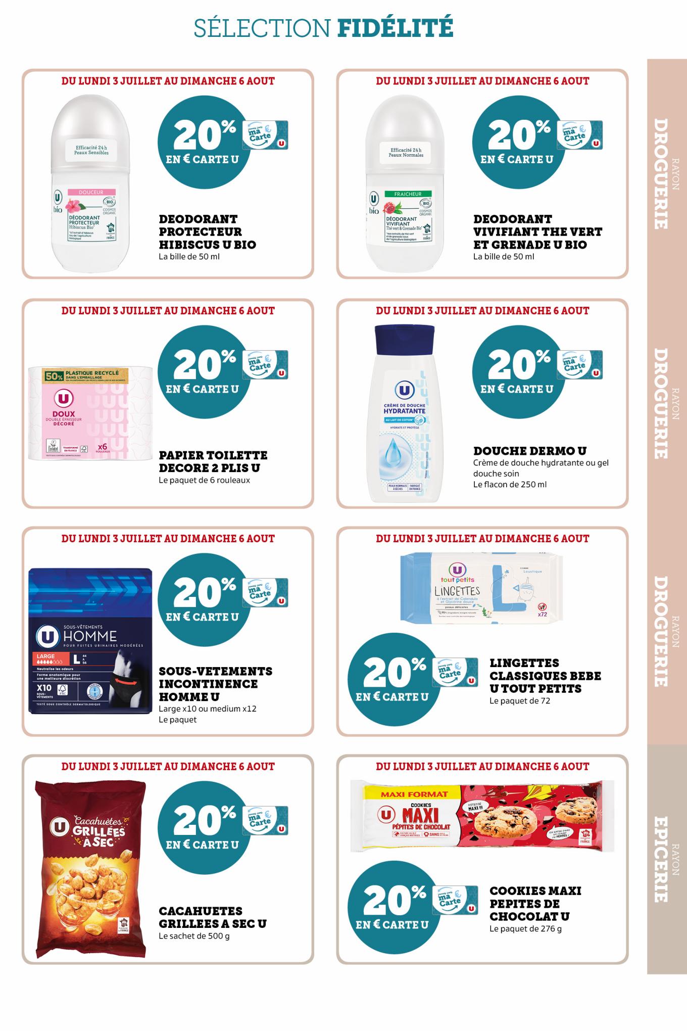 Catalogue Super U 6 Juillet – 6 Août 2023 Page 7