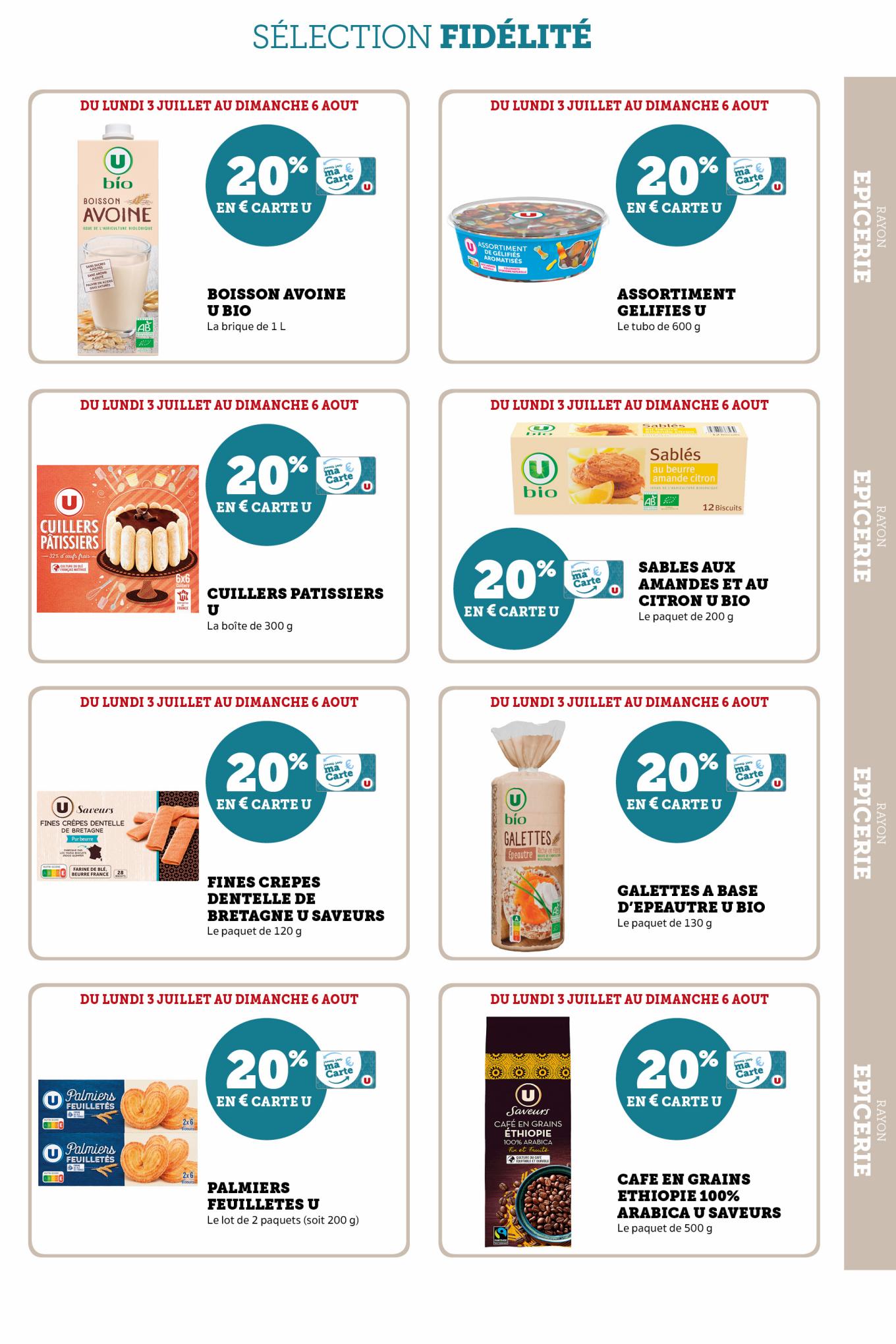 Catalogue Super U 6 Juillet – 6 Août 2023 Page 9