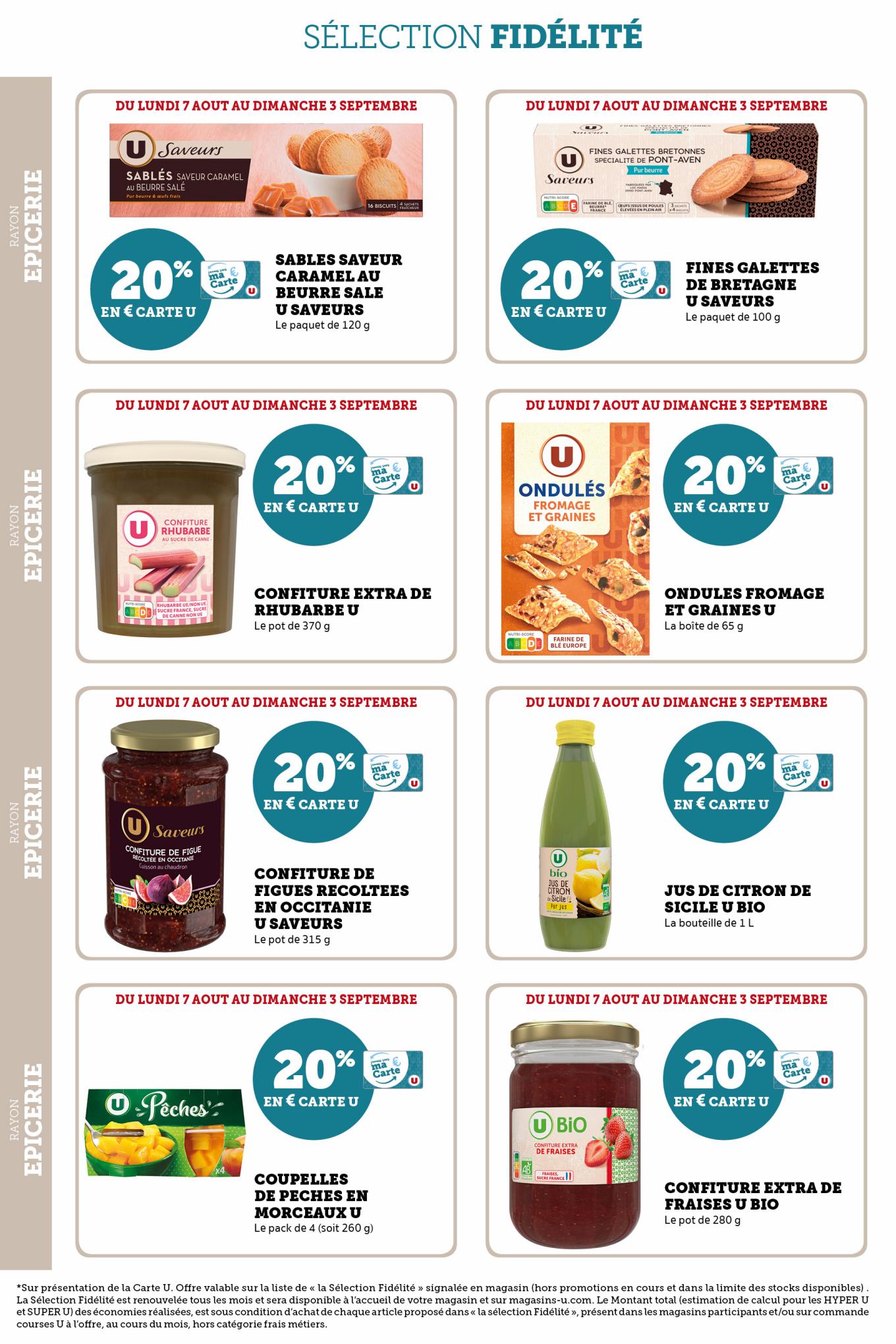 Catalogue Super U 8 Août – 3 Septembre 2023 Page 10