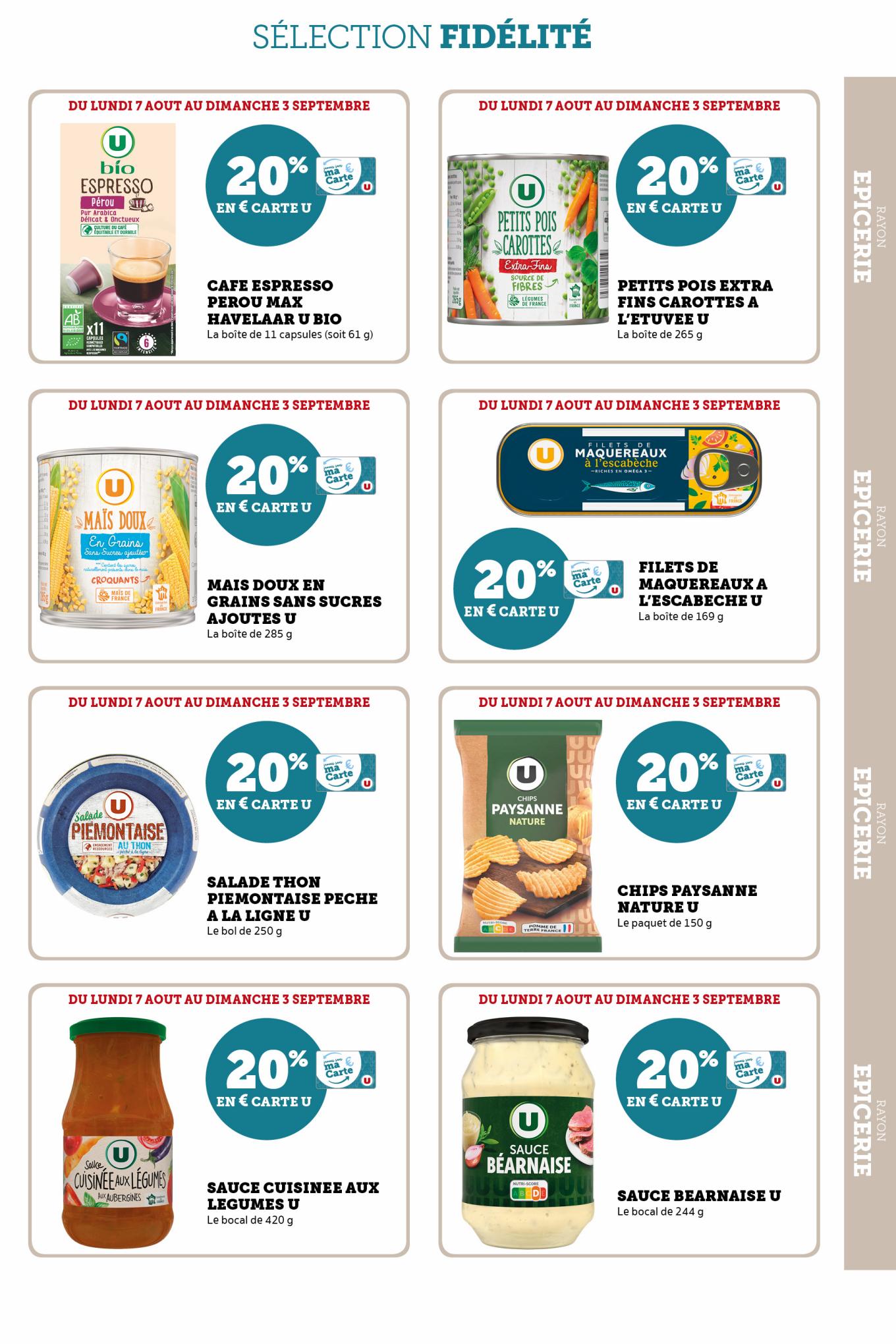 Catalogue Super U 8 Août – 3 Septembre 2023 Page 11