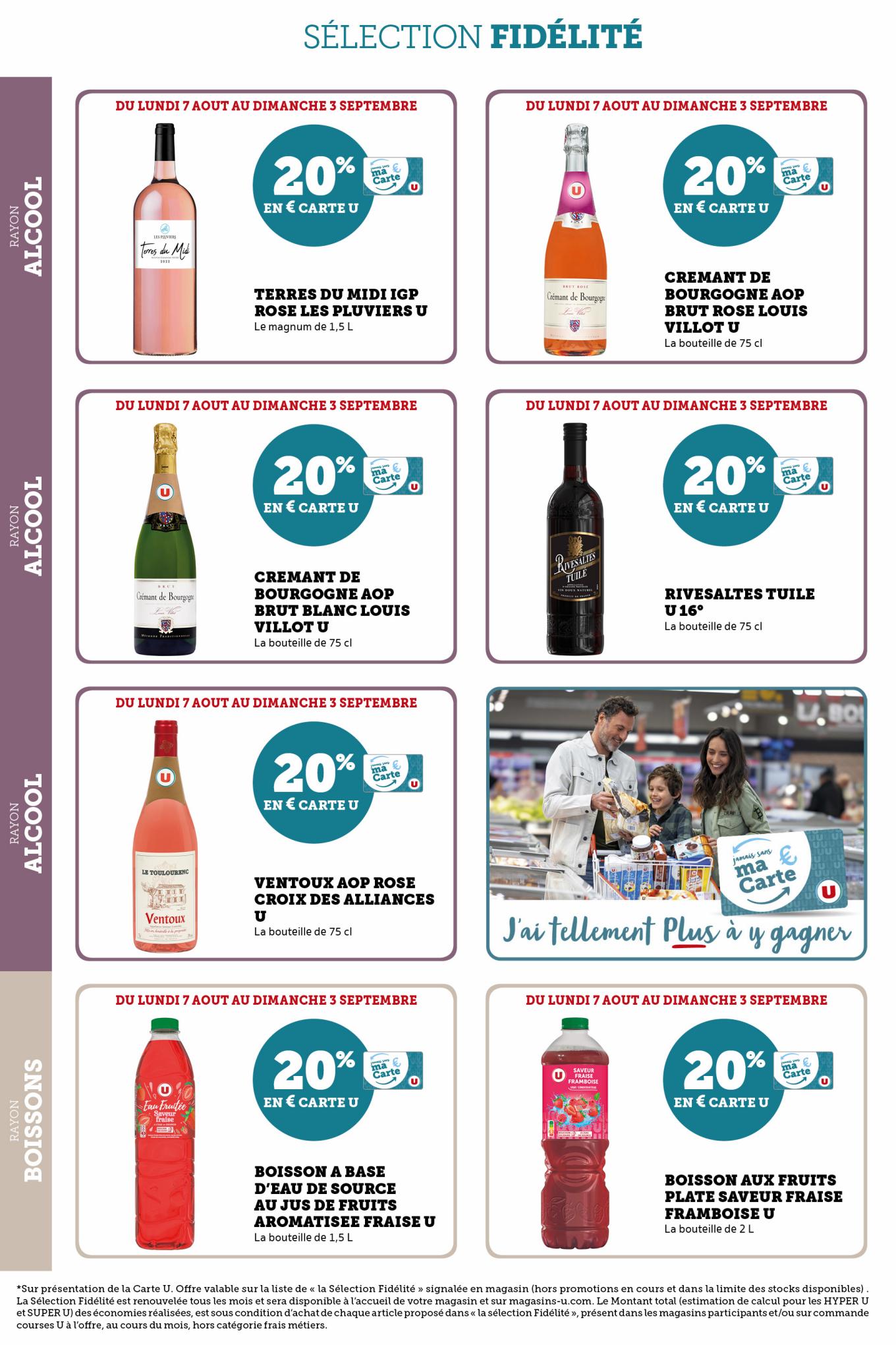Catalogue Super U 8 Août – 3 Septembre 2023 Page 14