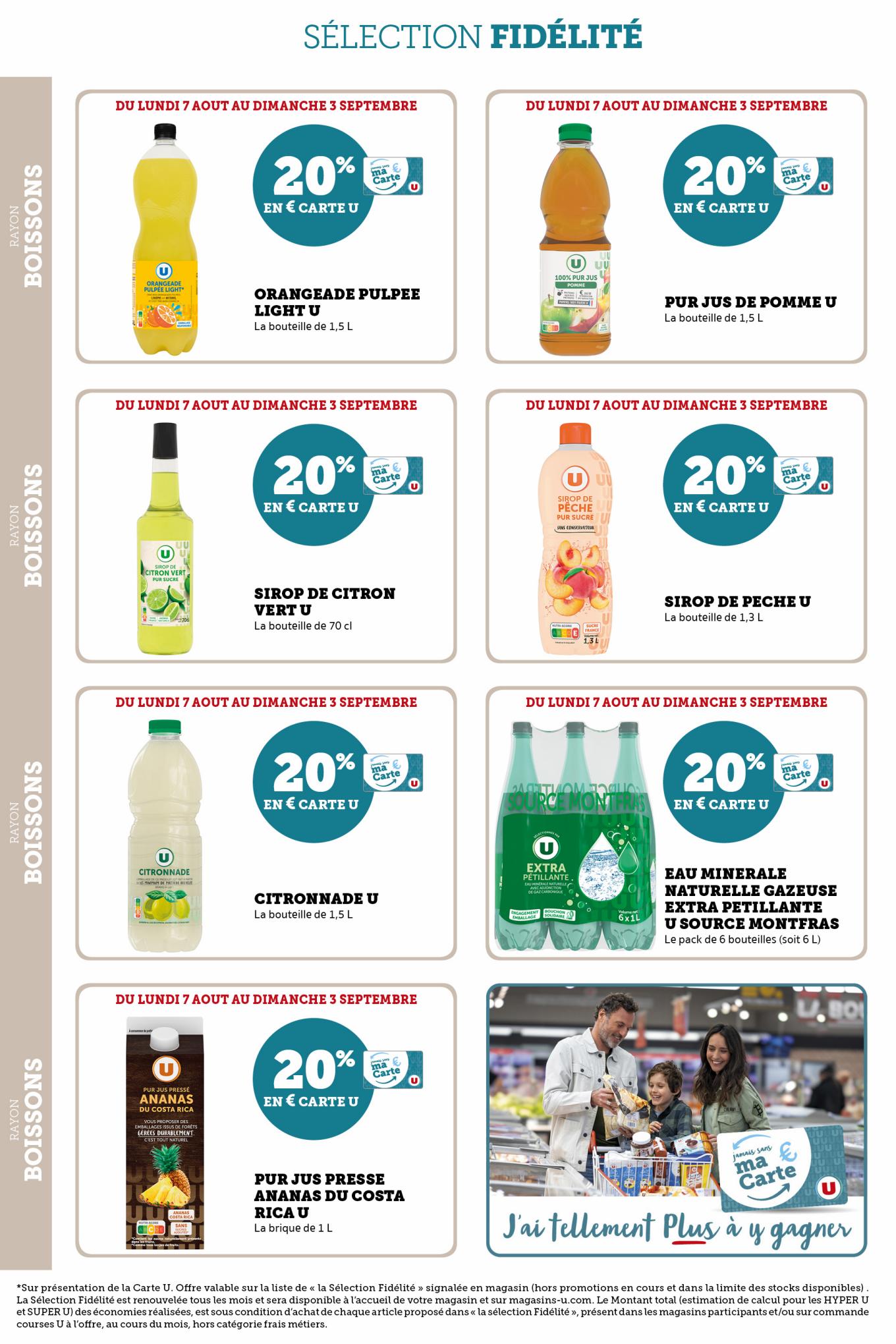 Catalogue Super U 8 Août – 3 Septembre 2023 Page 16