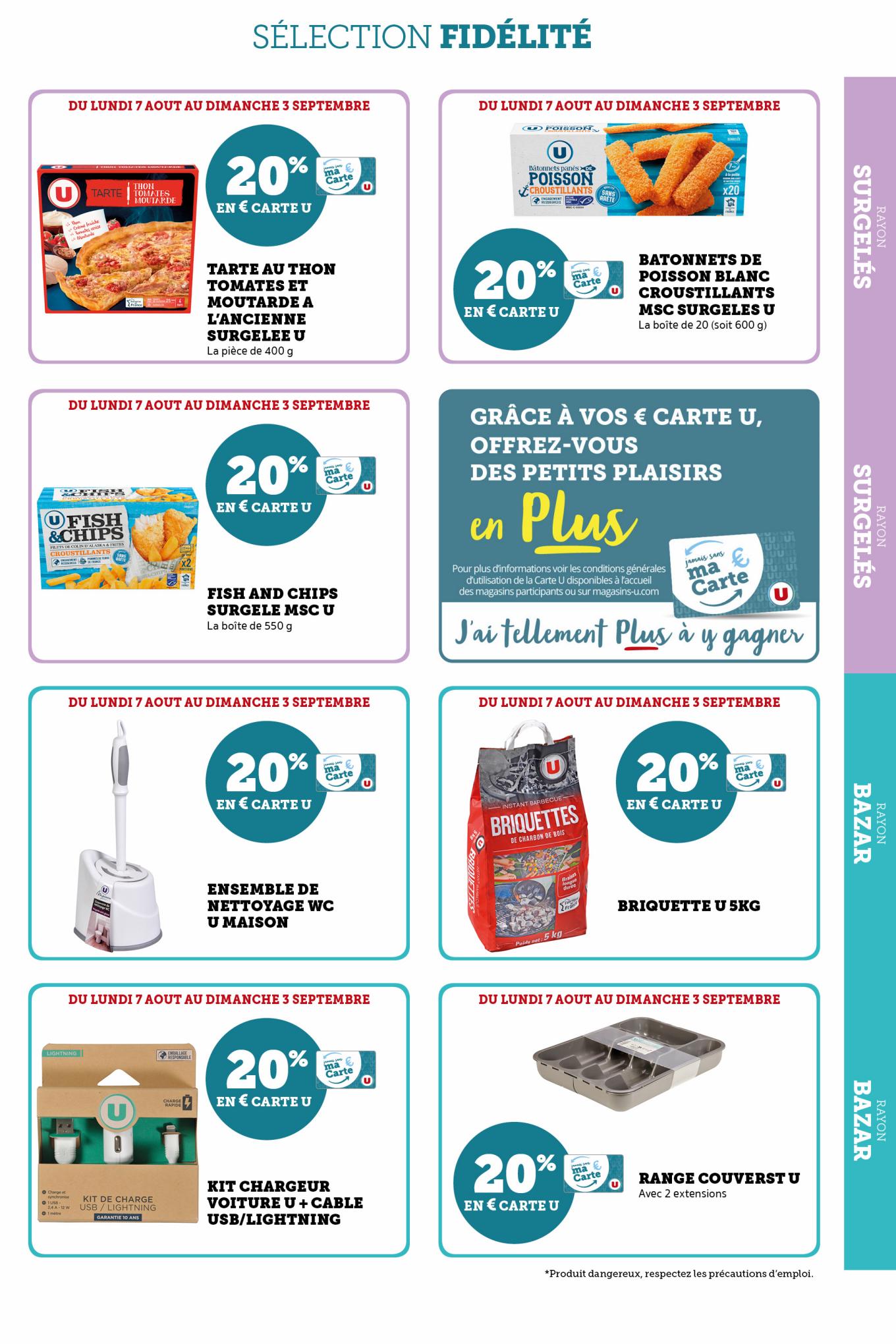 Catalogue Super U 8 Août – 3 Septembre 2023 Page 19