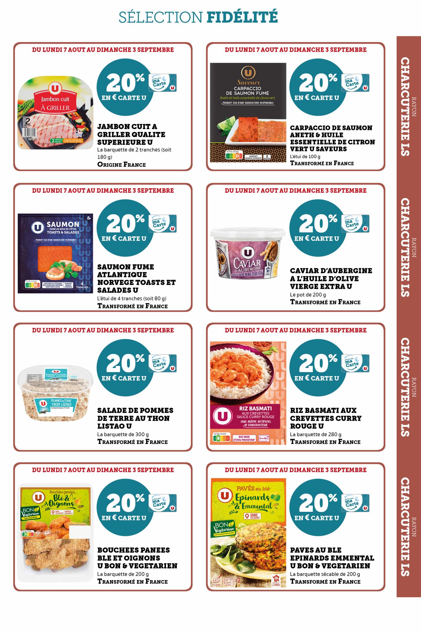 Catalogue Super U 8 Août – 3 Septembre 2023 Page 3