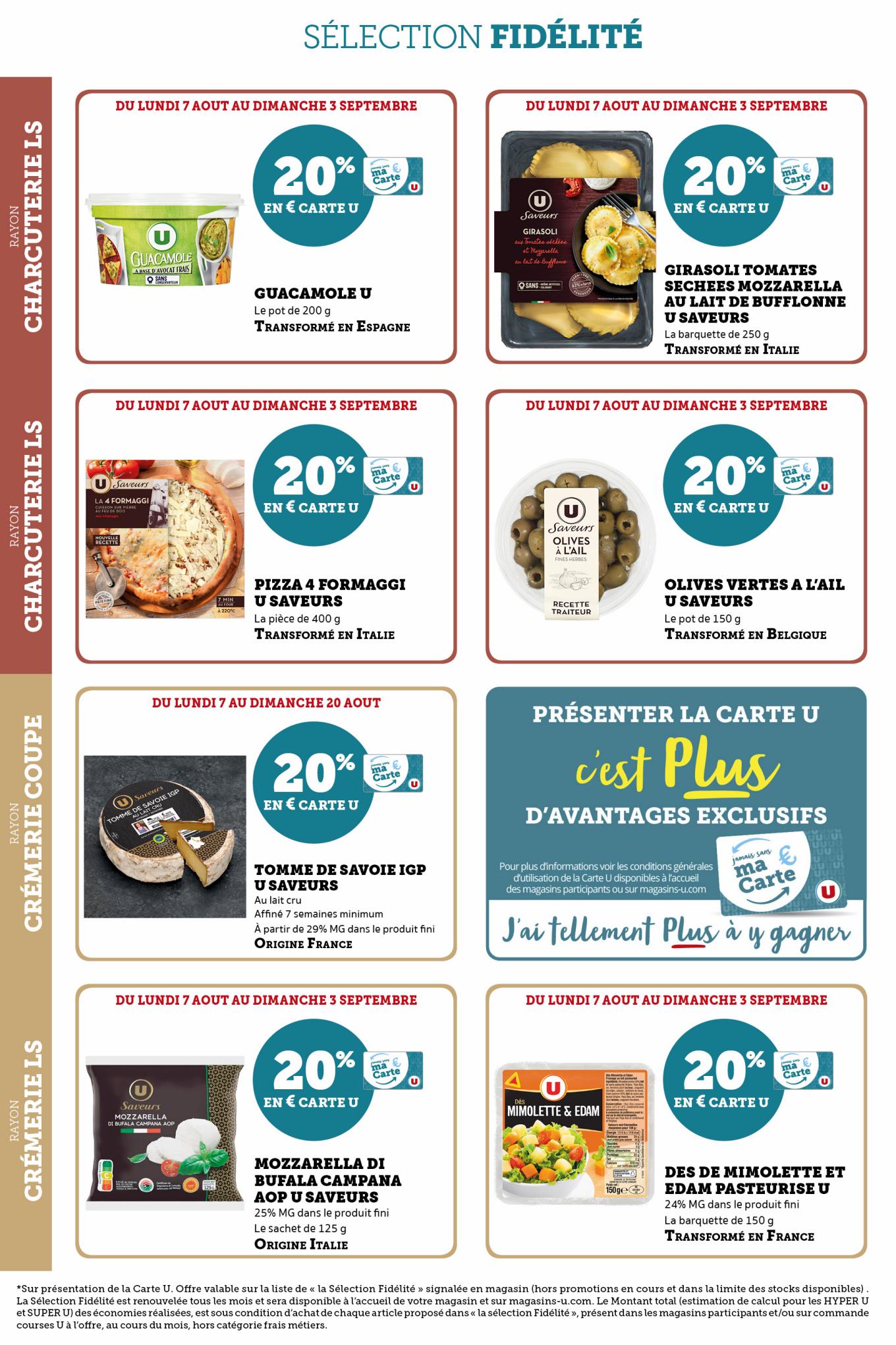 Catalogue Super U 8 Août – 3 Septembre 2023 Page 4