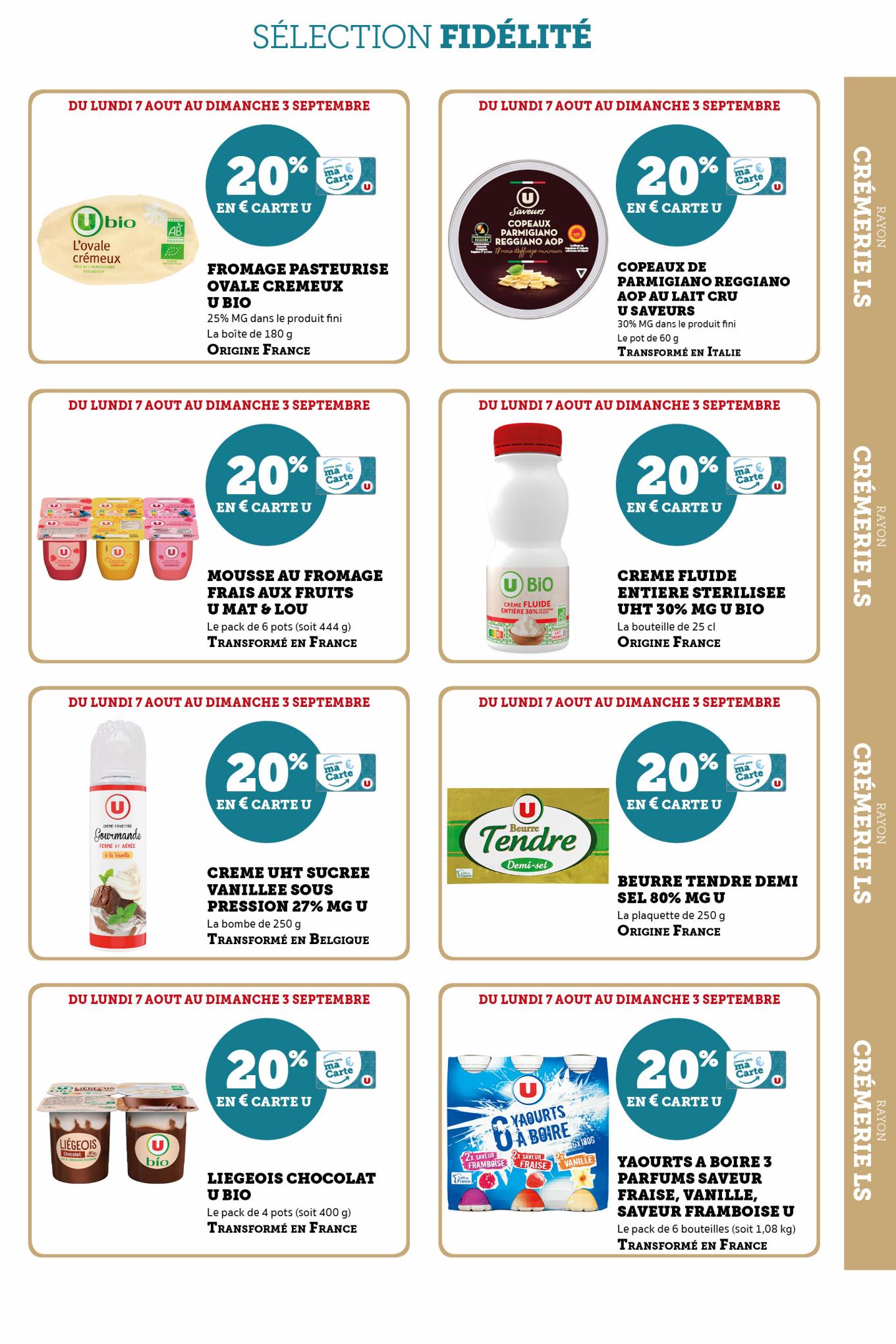 Catalogue Super U 8 Août – 3 Septembre 2023 Page 5