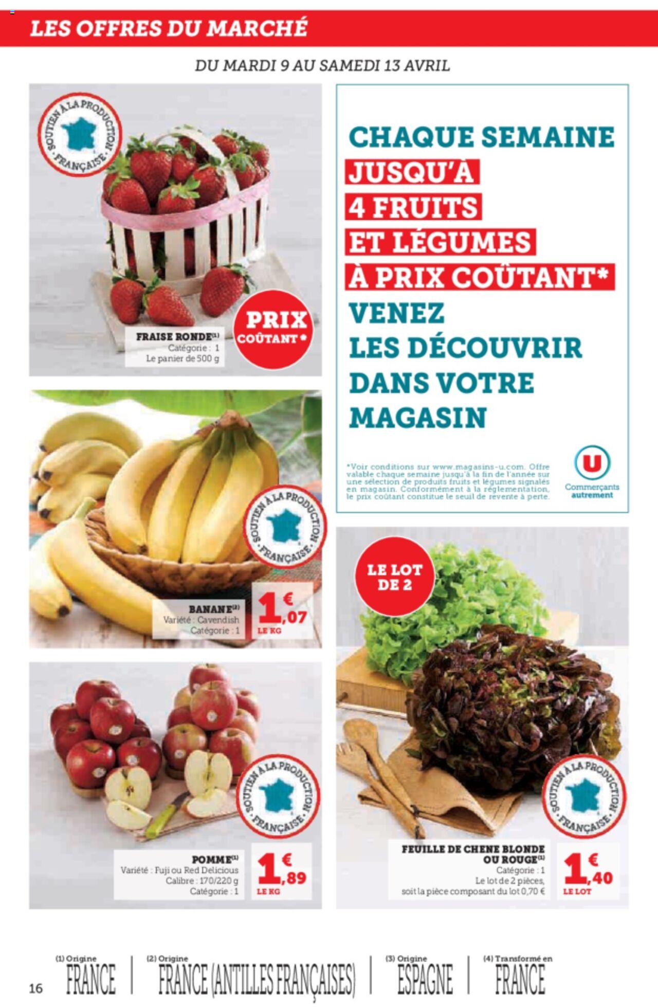 Catalogue Super U 9 – 14 Avril 2024 Page 16